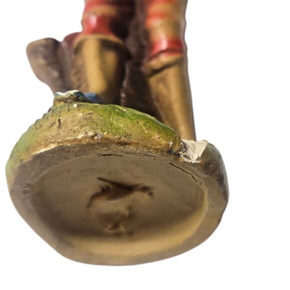 Vintage Shepherd Boy Carrying Lamb Religious Figurine Statue Nativity Piece - Picture 10 of 16